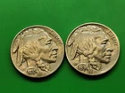1935 S 36 S Full Horn Buffalo Nickel Set. Actual Coins. Lot 2