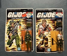 1988 GI Joe Tiger Force Dusty and Bazooka moc sealed