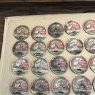 VTG 37 CARDBOARD MILK BOTTLE CAPS /GRADE A RAW MILK NASHVILLE TN (OLD BARN FIND) — photo 2