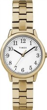 Timex TW2R58900, Easy Reader, Women's, Goldtone Bracelet Watch, Indiglo, 30MM