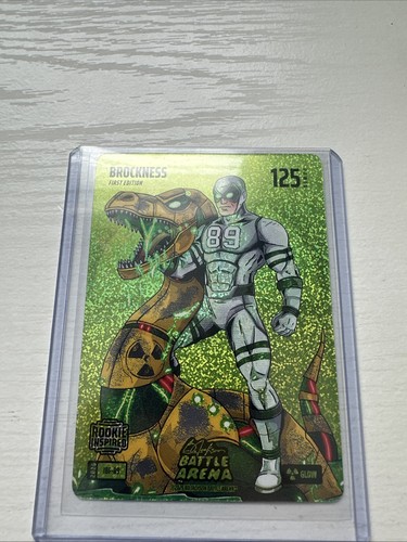 Bo Jackson Battle Arena Brockness Green Glow Battlefoil