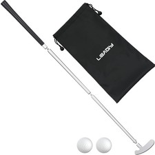 Golf-Putter, Links- und Rechtshänder, Mini Set, Indoor Outdoor, Übungsbälle