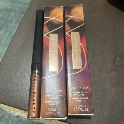 2x Fenty Rihanna Glitty Lid Shimmer Liquid Eyeliner BOOZY BRONZE 3.3ml NIB