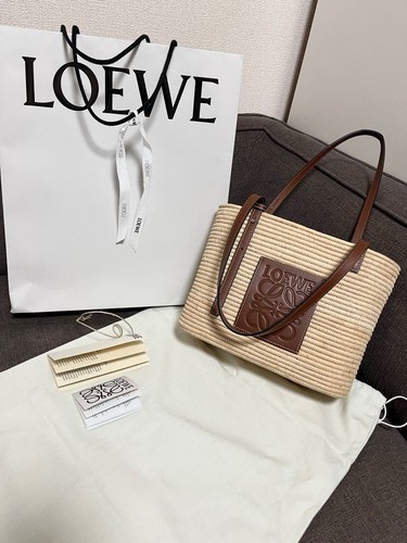 Loewe Square Basket Bag Small