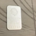 Lot of 10 United States State Silver Bars .999 Fine Silver Certified