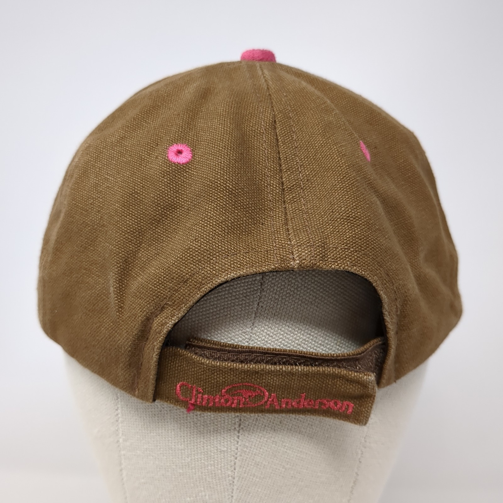 Clinton Anderson Baseball Cap Multicolor One Size Adjustable Embroidered Cotton