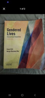 Gendered Lives Intersectional Perspectives  Seventh edition text book