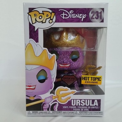 Funko Pop Disney Ursula Diamond 231 Hot Topic Exclusive The Little Mermaid New