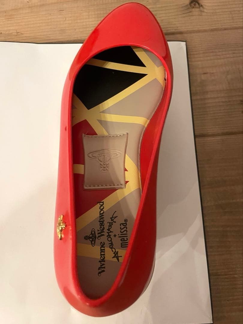 Vivienne Westwood x Melissa Rocking Horse Ballerina Shoes Red