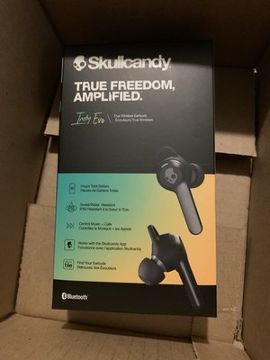 New Skullcandy Indy Evo True Wireless Bluetooth Headphones Black (S2IVW-N740)