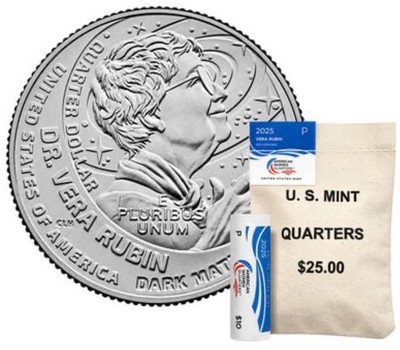 2025 P&D Dr. Vera Rubin American Women Quarter 2 Coin Set