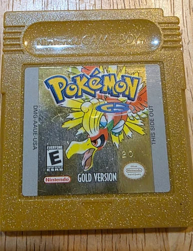 Pokemon Gold Version (Nintendo Game Boy Color, 2000)