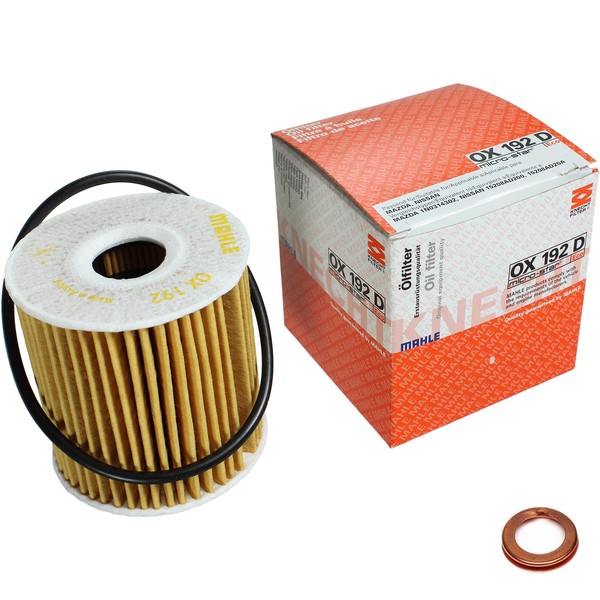 Mahle ÖLfilter Mit Dichtring FüR Nissan Navara 2.5 D 4X4 X-Trail 2.2 Di Almera-image
