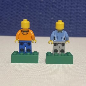 LEGO City Minifigures Male cty0473 Female cty0472 from set 60057 Camper NO HAIR