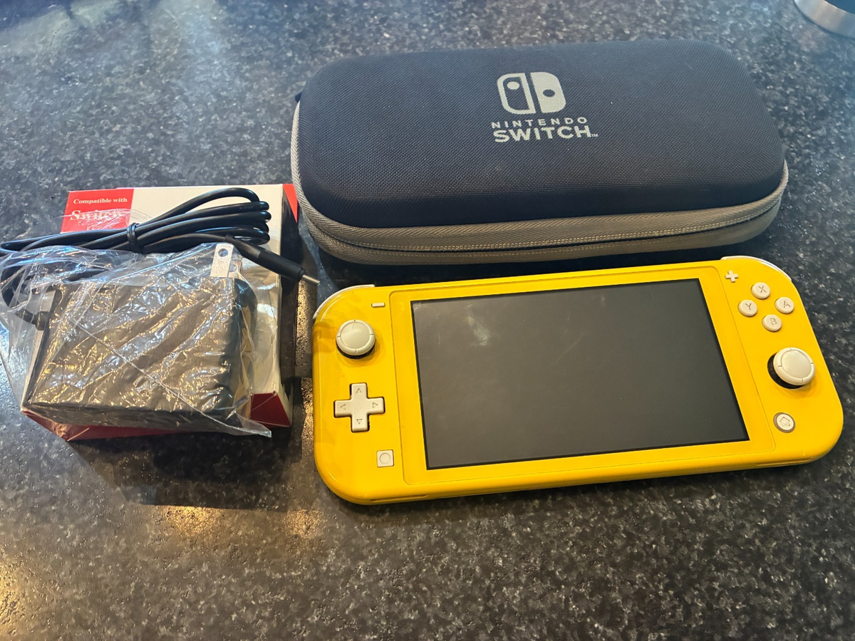 Yellow Nintendo Switch Used Lite Pre-Owned Nintendo Switch Lite