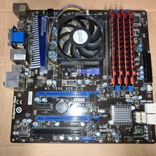 MSI A75MA-G55 Motherboard Socket FM1 A75 DDR3...