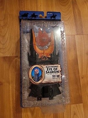Lord of The Rings Eletronic Eye of Sauron with Try Me ButtonToybiz NEW