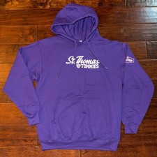 St Thomas University Tommies Hoodie Adult Large Unisex Purple EUC College