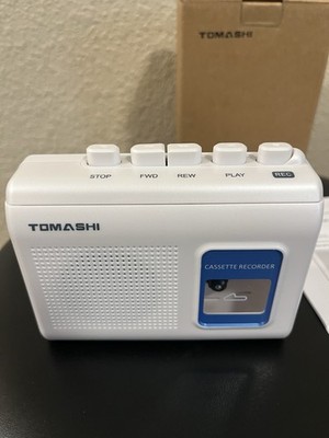 TOMASHI Portable Cassette Player Tape Recorder with Built-in Speaker F-119  