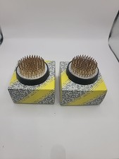 Japanese Round Shape Ikebana Kenzan Copper Flower Frog 1.75 Inch  2 Pack 