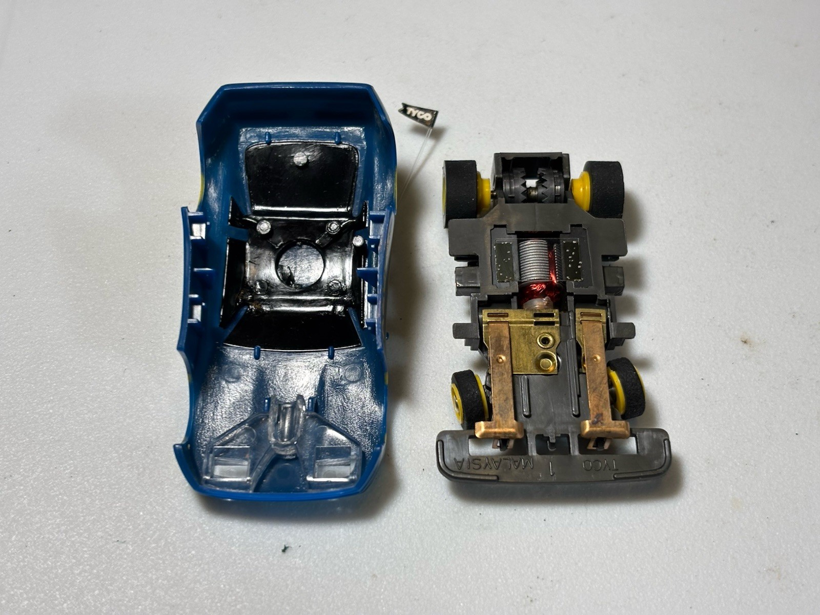 Vintage Tyco TCR Nissan 300ZX HO Scale Slotless Slot Car NEW