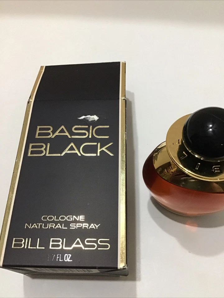 NUEVO Bill Blass Basic Negro Colonia Spray 1.7 FL. OZ. Foto 2 de 3