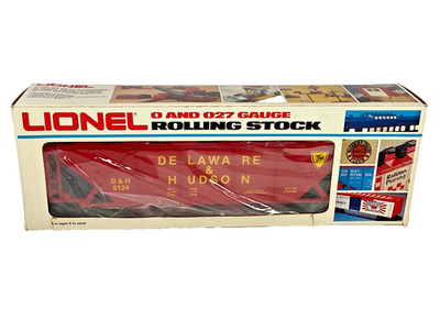 Lionel O27 Gauge, Rolling Stock, Delaware & Hudson Covered Hopper Car, #6-6124