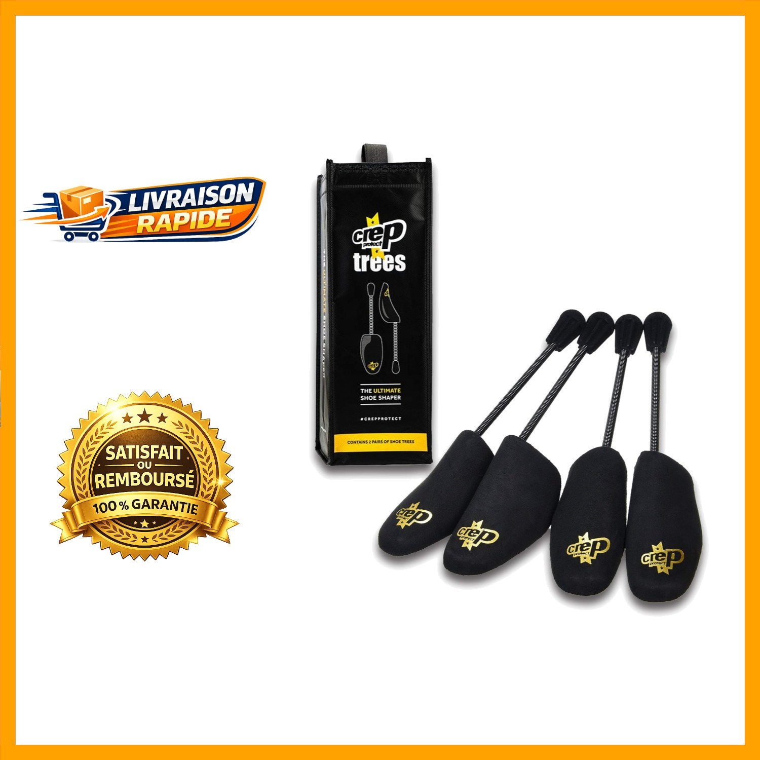 Embauchoirs Crep Protect ajustables pour l'entretien des baskets