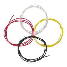 4Pcs Shielded Electric Guitar Patch Cables Durable Copper Wire for Home Use