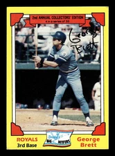 1982 Topps Drake's Big Hitters #4 George Brett
