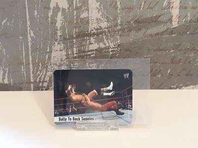 Chris Benoit / Bally To Back Suplex - WWE Tesla 2004 Mini Card #76
