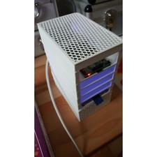1-to-4 HDD Stackable Raspberry NAS with PSU v1 3D-Printed