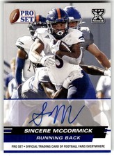 2022 Pro Set Draft Sincere McCormick Autographs #PSA-SM2 Auto
