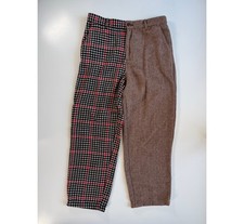 Rowing Blazers Plaid Herringbone Houndstooth Tweed Pants Mens 30x32 (30x26)