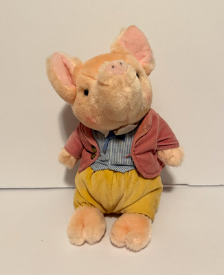 Vintage Eden Toys Beatrix Potter Pigling Bland Stuffed Plush 10''