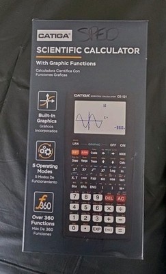 Catiga Scientific Calculator with Graphic Functions - CS-121
