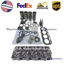 A2300 Overhaul Rebuild Kit+Cylinder Head for Cummins Engine 4900214 4900738