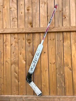 VINTAGE  Wooden 57''  Long Hockey Stick Goalie RBK