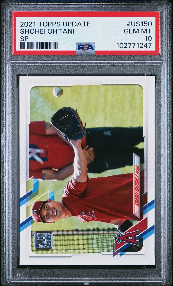 2021 TOPPS UPDATE SP #US150 SHOHEI OHTANI PSA 10 | eBay