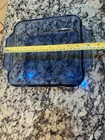 Vintage Anchor Hocking Cobalt Blue 8x8" Square Oven Baking Pan/Casserole Dish