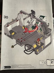 ONLY instructions books 1-2 Lego 7754 Home One Mon Calamari Star Wars