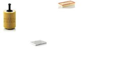 MANN-FILTER Inspektionspaket Filtersatz L Aktivkohlefilter Filtereinsatz für VW