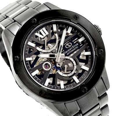 Orient Star Automatic Black Dial M34 Avant-Garde Sapphire Men's Watch RK-BZ0004B