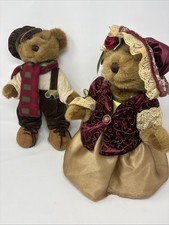 Dan Dee Collectors Choice Vintage Stuffed Bear Couple