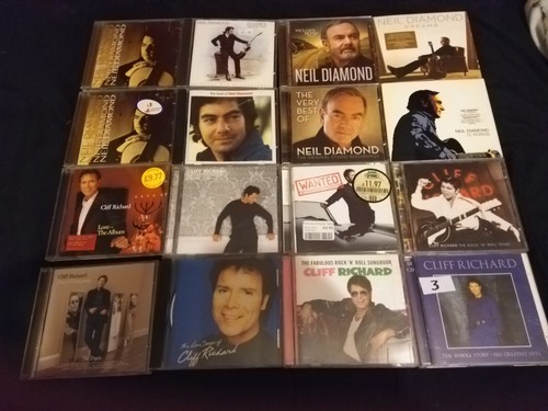 16x cd Album bundle 3 (Cliff Richard, Neil Diamond)