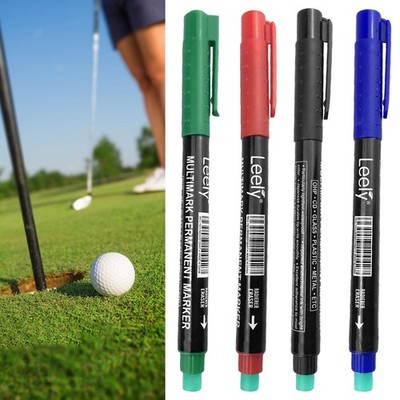 Golfball-Liner-Marker, Stift, Ausrichtungsmarkierungen, Werkzeug, Farbmarker