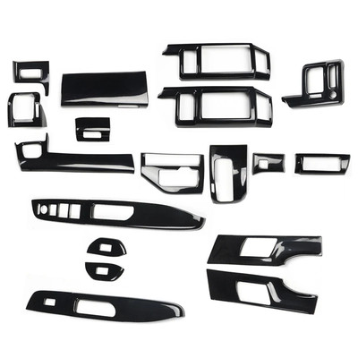 For Honda Stepwgn Stepwagon Spada 2009-2014 RHD Plastic Gloss Black  Interior 