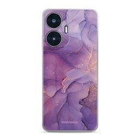 HandyhüLle FüR Realme C55 Mobiwear Case Cover Schutz HüLle Etui HüLle Violett