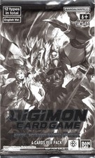 Digimon EX11: DAWN of LIBERATOR Booster Box Promotion Pack 4 Cards