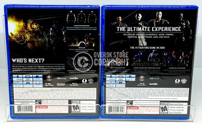 Mortal kombat X + Mortal Kombat XL - PS4 - Brand New | Factory